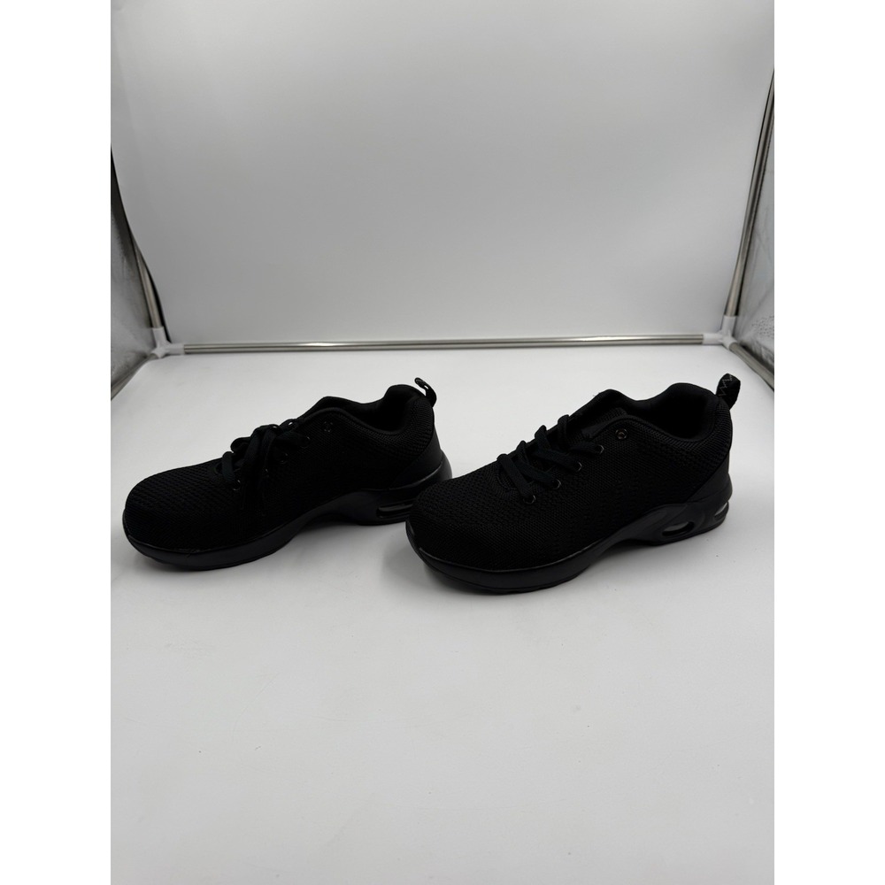 FENLERN‎ Wide Steel Toe Shoes for Women Sneakers Safety Work 5men 6.5women